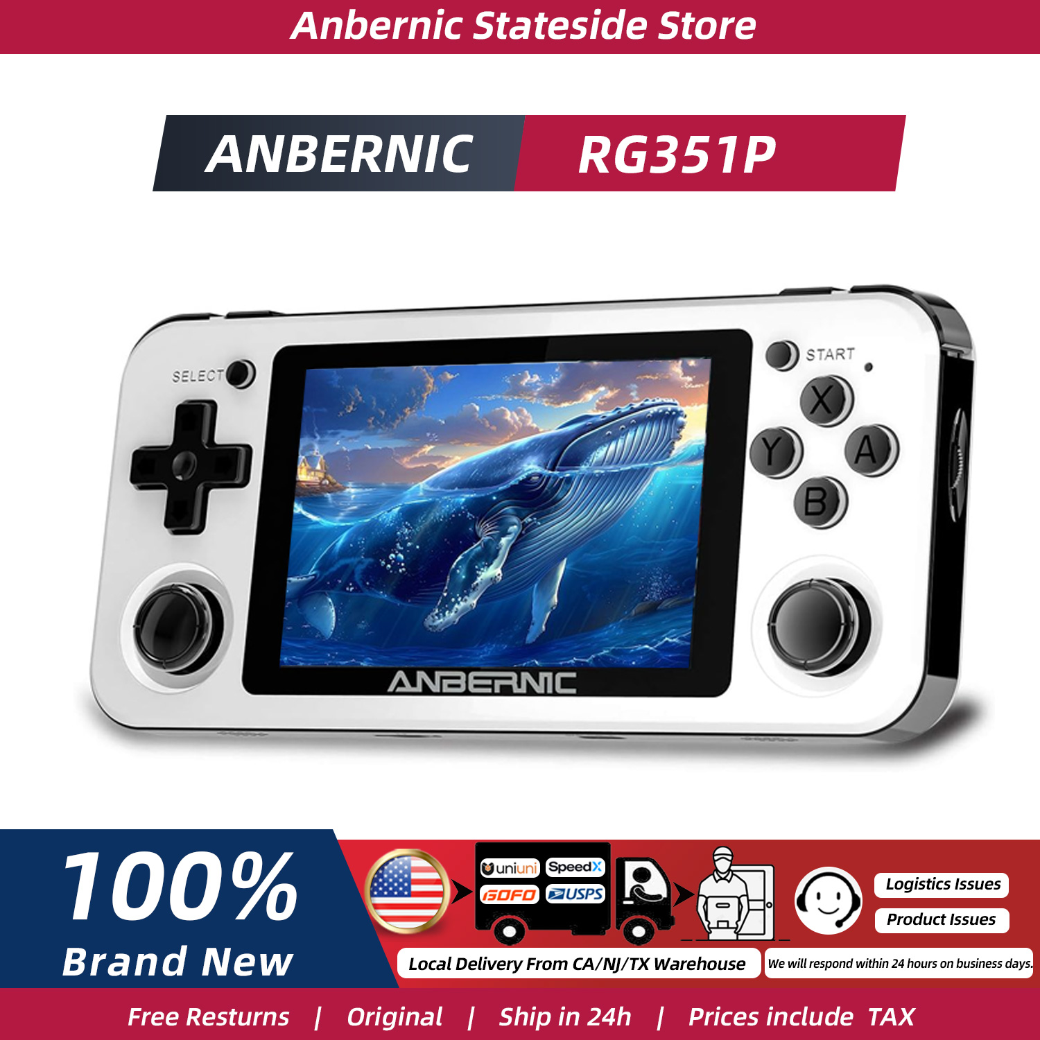 Retro Gaming Anbernic - Console de jeu rétro portable ANBERNIC