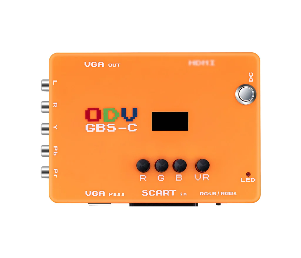 Retro Gaming Years - Mcbazel ODV-GBS-C composant VGA/Scart vers VGA/HDMI