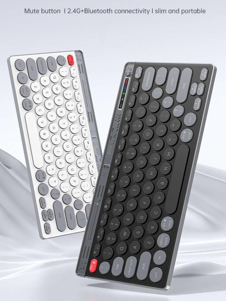 Retro Gaming Ipad - Clavier sans fil Type-C rechargeable 2.4G