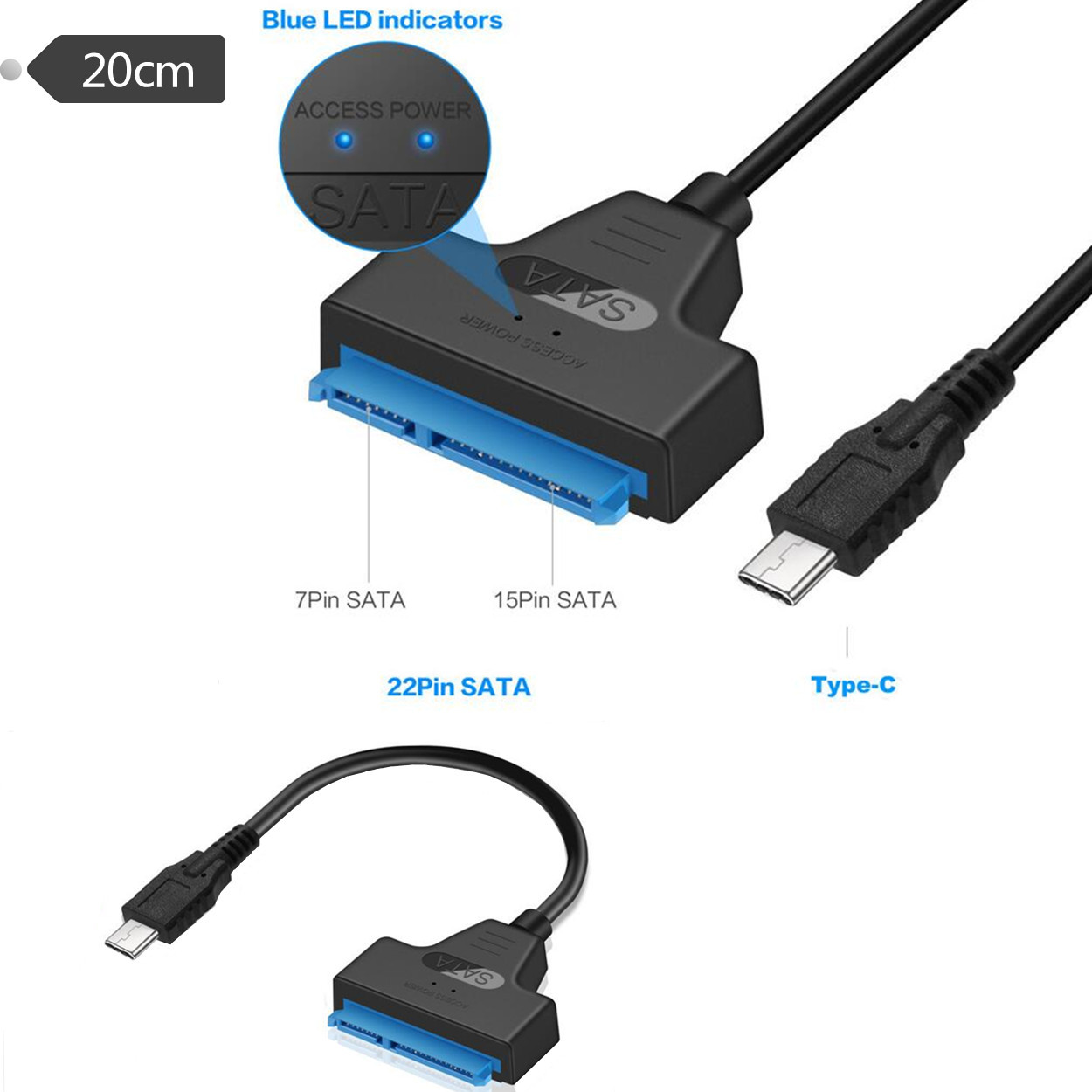 Samsung Ssd Evo 870 - Câble adaptateur USB 3.1 Type C