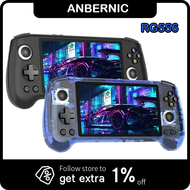 Retro Gaming Anbernic - Console de jeux portable ANBERNIC RG556,
