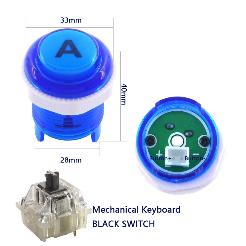 Retro Gaming Years - Kit de joystick d'arcade DIY avec