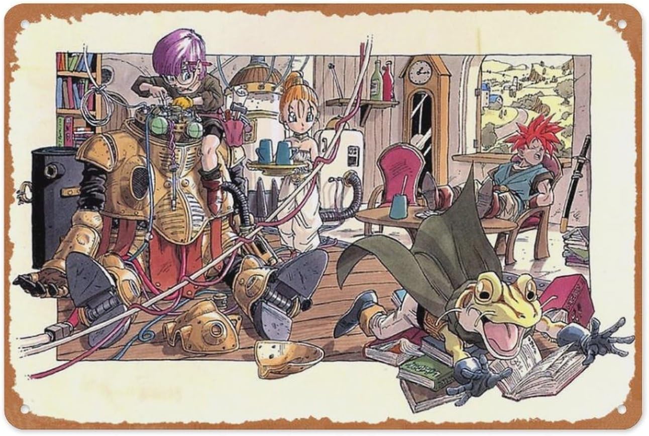 Retro Gaming Video - Panneau métallique de jeu rétro, Art
