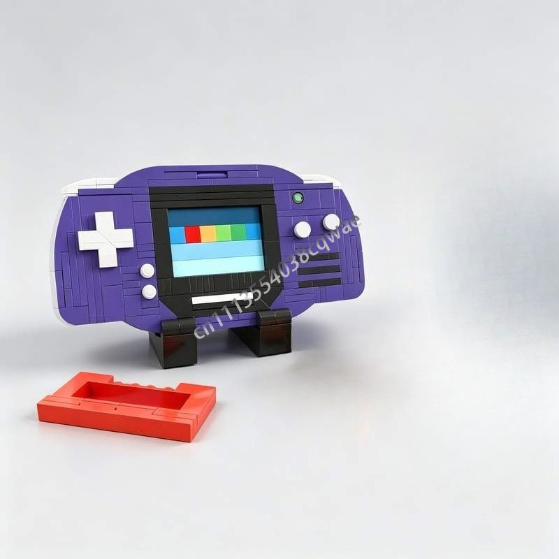 Retro Gaming Console Lego - NOUVEAU 510 PIÈCES Console de Jeu