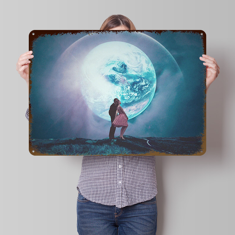 Retro Gaming Years - Affiche horizontale en fer blanc '2