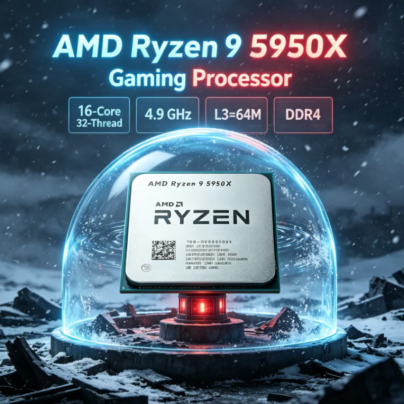 Amd Cpu Ryzen 9 - AMD Ryzen 9 5950X sans refroidisseur