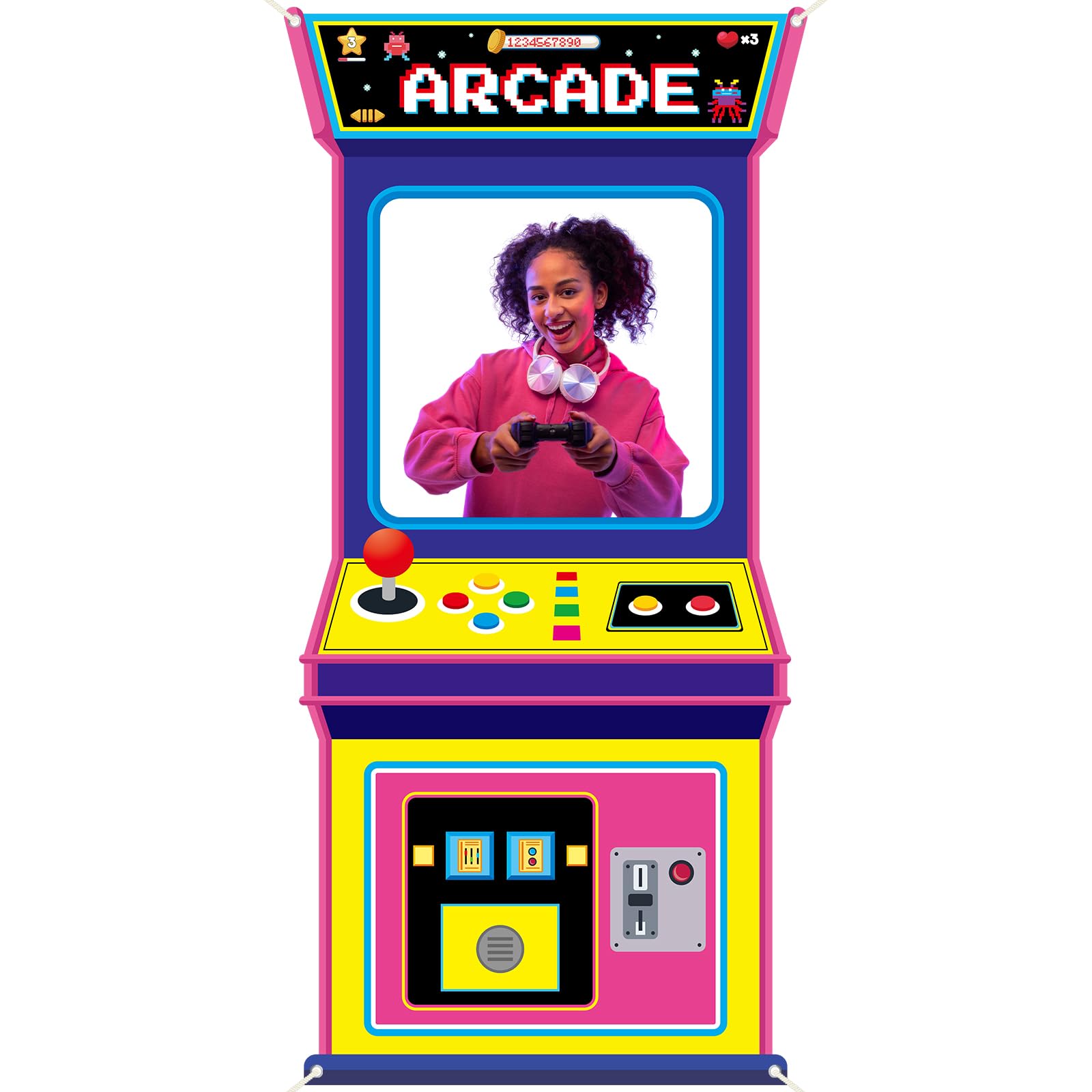 Bannière suspendue décorative  - Retro Gaming Video avis et prix
