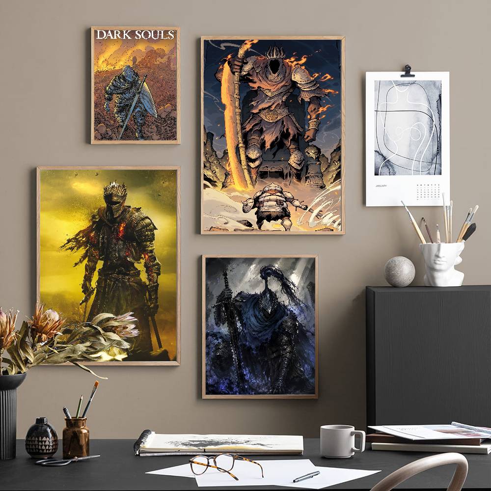 Affiches vintage GAME Dark Sou - Retro Poster Gaming avis et prix