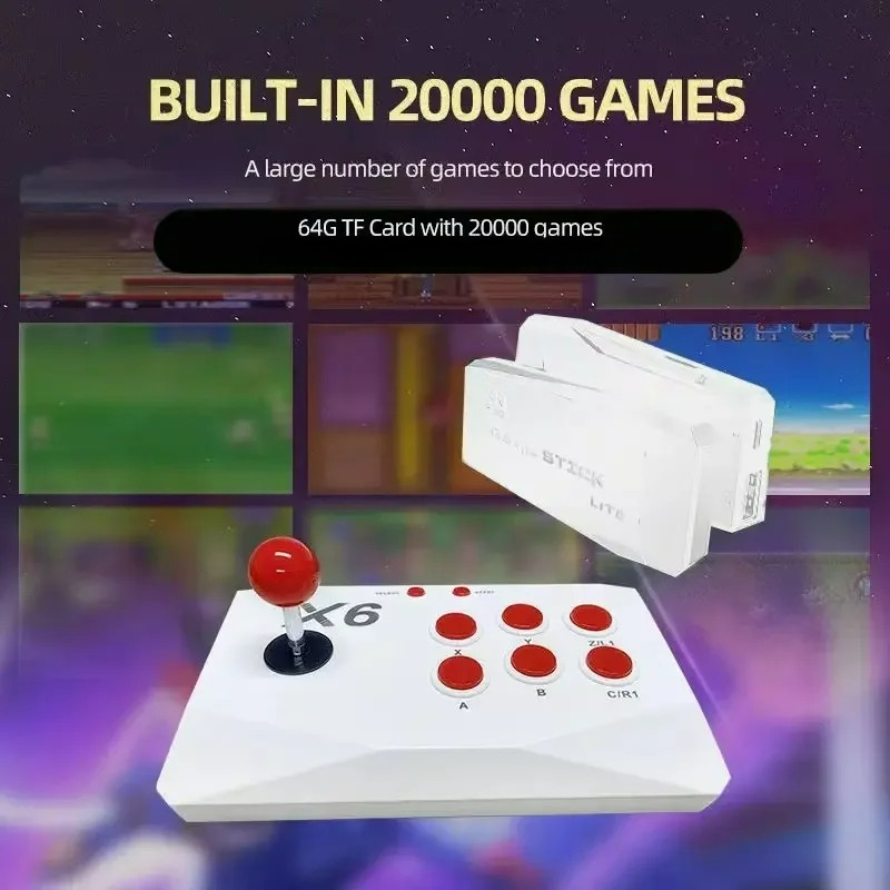 Nouvelle console de jeux vidéo - Retro Gaming X6 avis et prix