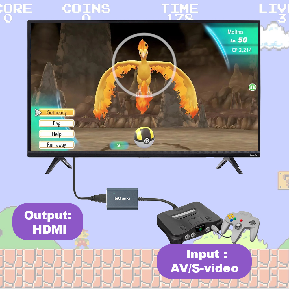 Bitfunx – adaptateur vidéo 720 - Retro Gaming Console Lego avis et prix