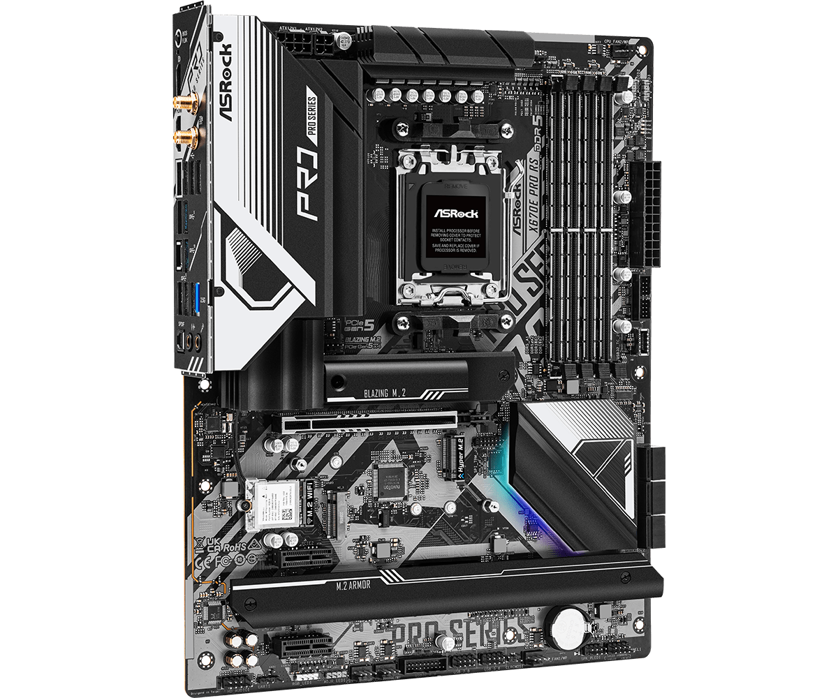 Carte mère ASROCK X670E Pro RS - Amd Cpu Ryzen 9 avis et prix