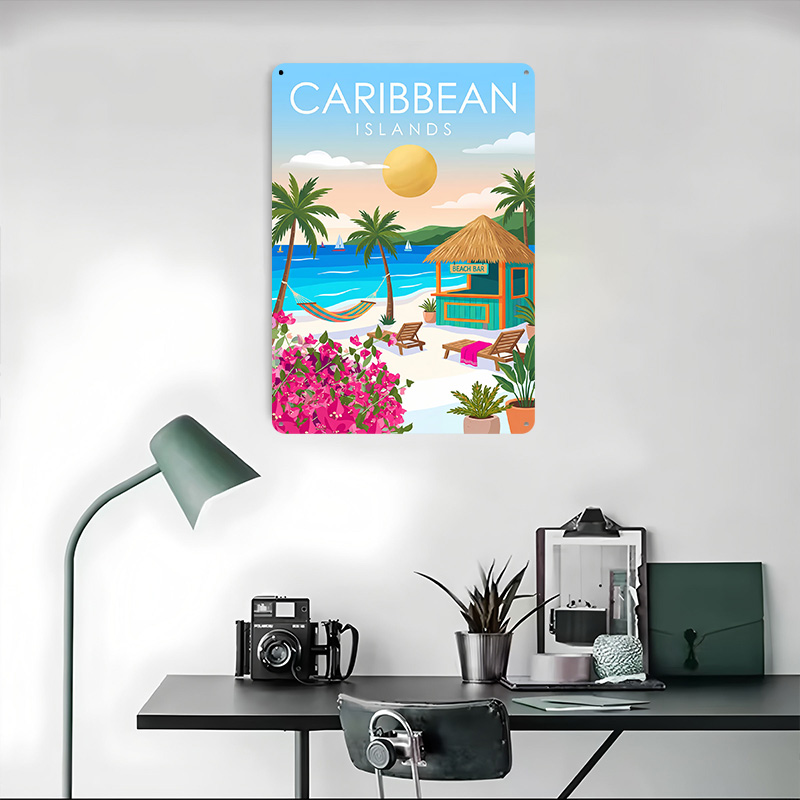 Affiche en tôle personnalisée  - Retro Gaming Island avis et prix