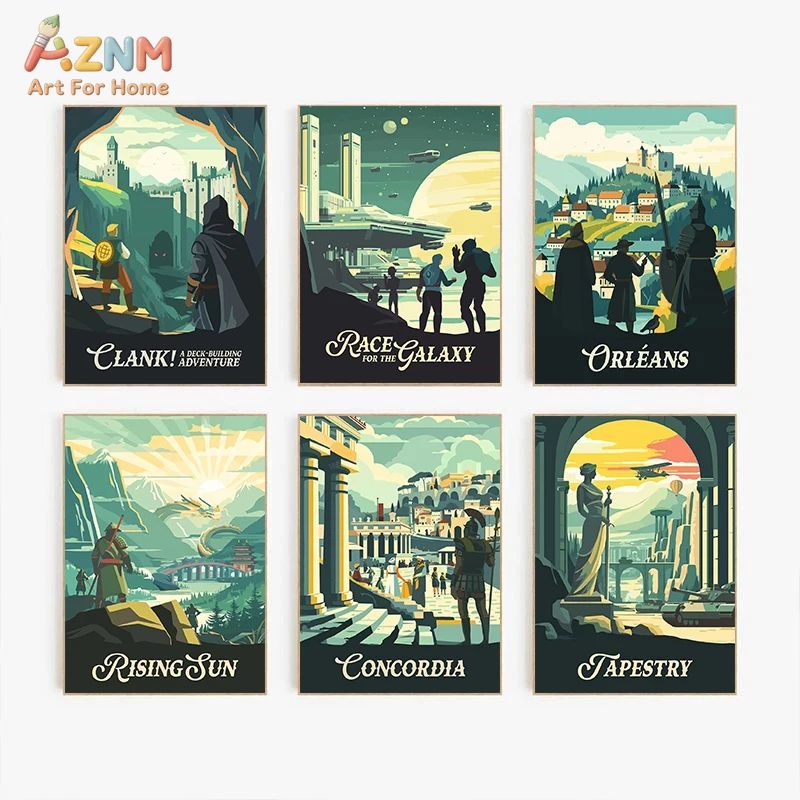 Affiche sur toile d'art de jeu - Retro Poster Gaming avis et prix