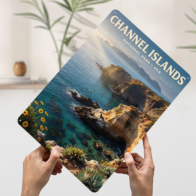 Affiche métallique Parc Nation - Retro Gaming Island avis et prix