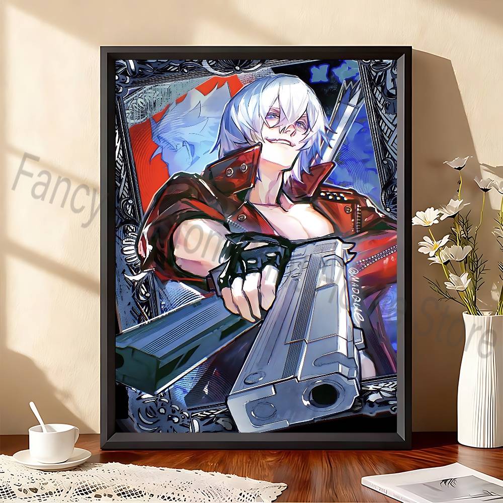 Affiche de jeu D-Devil May C-C - Retro Poster Gaming avis et prix
