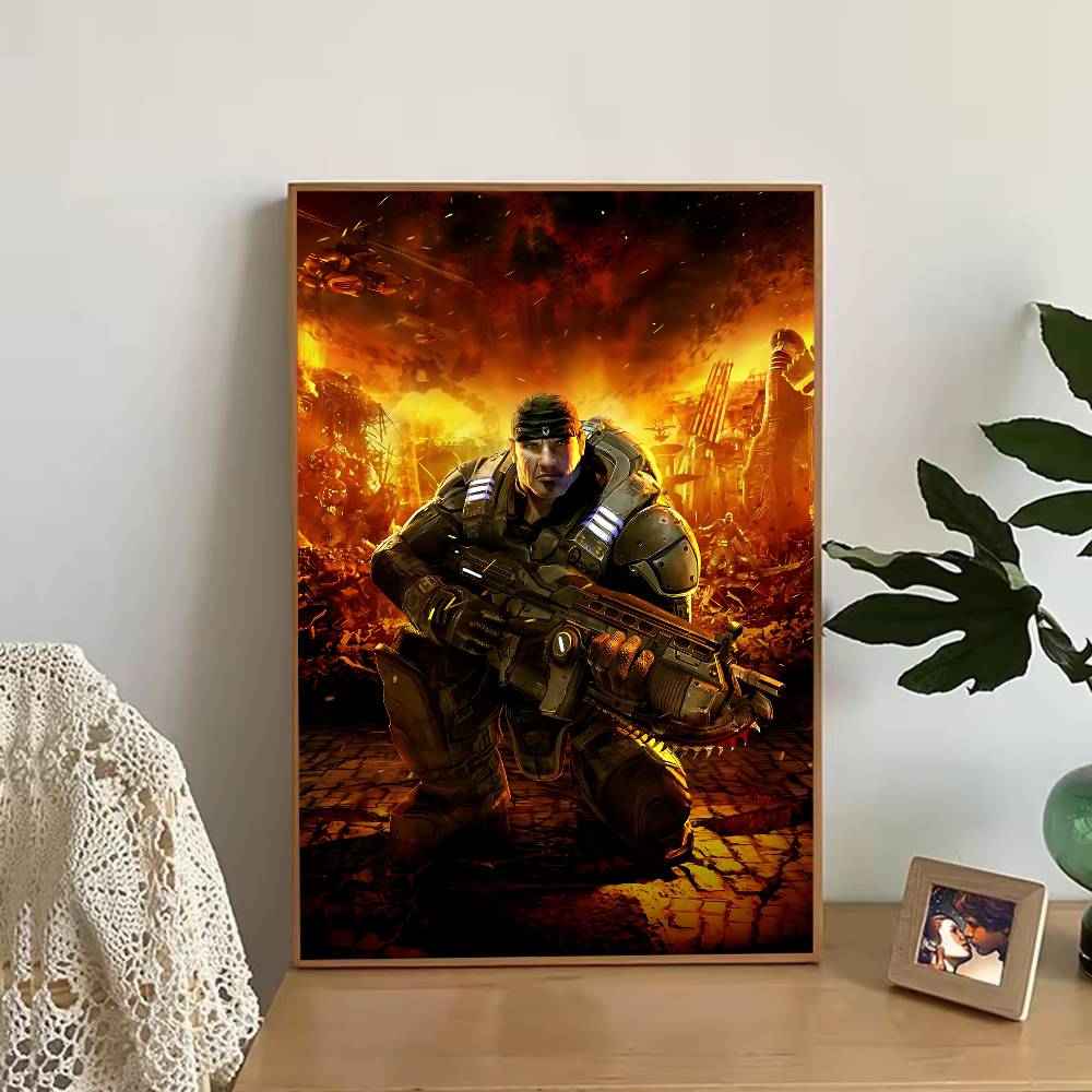 Affiche de jeu G-Gears of W-Wa - Retro Poster Gaming avis et prix