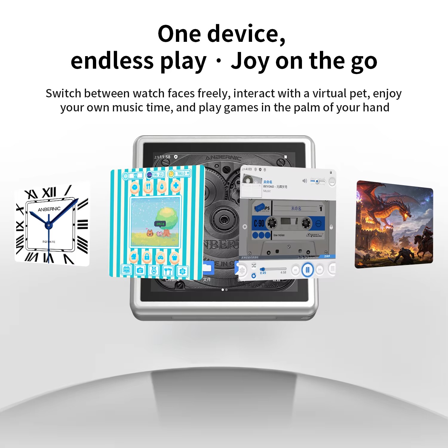 Console de jeu portable ANBERN - Retro Gaming Years avis et prix