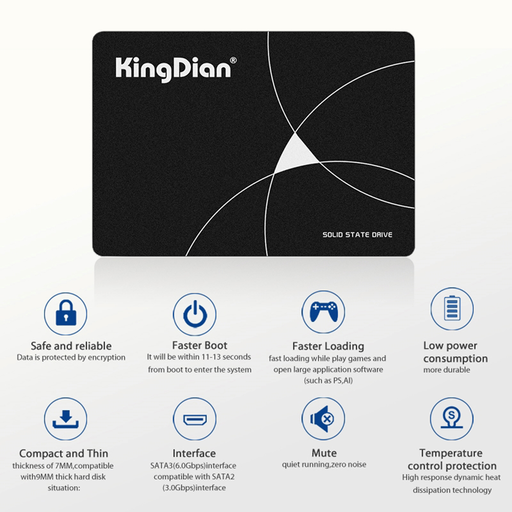 KingDian-Disque dur interne SS - Samsung Ssd Evo 870 avis et prix