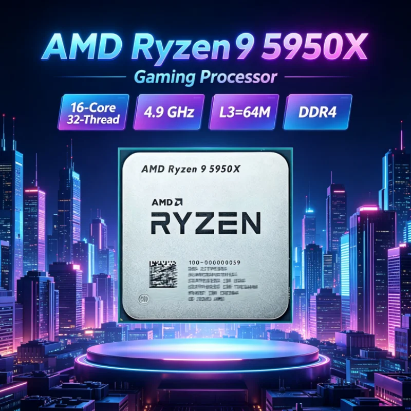 AMD Ryzen 9 5950X sans refroid - Amd Cpu Ryzen 9 avis et prix