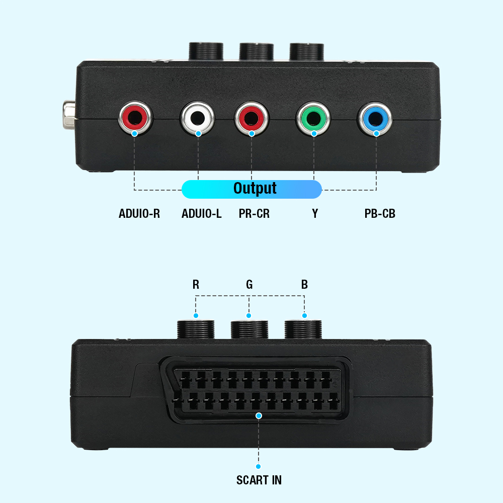 Convertisseur de composants RG - Retro Gaming Video avis et prix